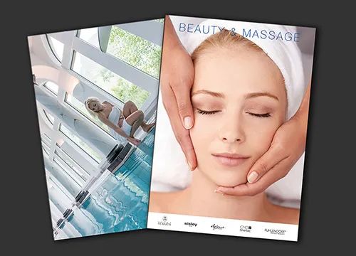 Hotel Chasa Montana Beautybroschüre, Druckdaten, Print