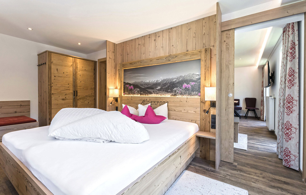 Apart Alpenrose – Website der Werbeagentur Falkner
